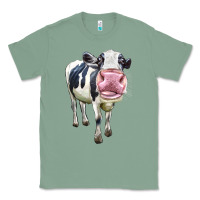 Sage Cute Holstein Classic Tee - LillyAllenDesigns