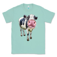 Seafoam Cute Holstein Classic Tee - LillyAllenDesigns