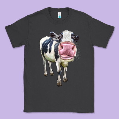 Cute Holstein Classic Tee Designed By Lillyallendesigns