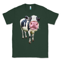 Sports Green Cute Holstein Classic Tee - LillyAllenDesigns