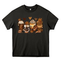 Asphalt melanin afro coffee cups Heavy Core Tee - Zillion Design Studio