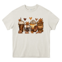 Cream melanin afro coffee cups Heavy Core Tee - Zillion Design Studio