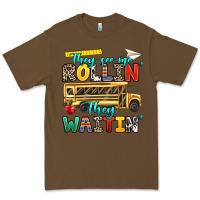 Cacao they see me rollin they waitin Premium Tee - texasbilliewilder