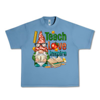 Pebble Blue gnome teach love inspire Urban Heavy Tee - NancyCooperArtShop
