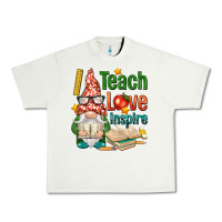 Pistachio gnome teach love inspire Urban Heavy Tee - NancyCooperArtShop