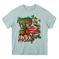 Arona home for the holidays louisiana Heavy Core Tee - BarkalooDesign