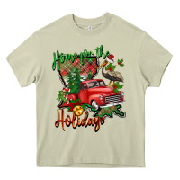 Mossy home for the holidays louisiana Heavy Core Tee - BarkalooDesign