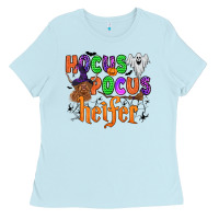 Baby Blue hocus pocus heifer Ladies Tee - Zillion Design Studio