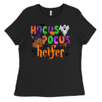 Black hocus pocus heifer Ladies Tee - Zillion Design Studio
