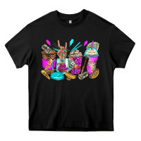 Black hair hustler coffee cups Heavy Core Tee - Zillion Design Studio
