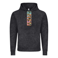 Vintage Black dinosaurs pen wrap Vintage Hoodie - Artiststas