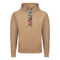 Vintage Coffee dinosaurs pen wrap Vintage Hoodie - Artiststas