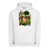 Pigment Lunar Rock St. Patrick's Day Cow Urban Hoodie - HowdyJamesFarm