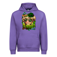 Tulip St. Patrick's Day Cow Urban Hoodie - HowdyJamesFarm
