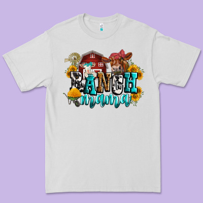 Ranch Mama Premium Tee Designed By Zillion Design Studio