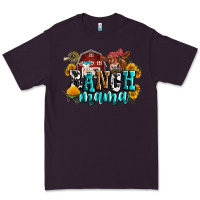 Plum ranch mama Premium Tee - Zillion Design Studio