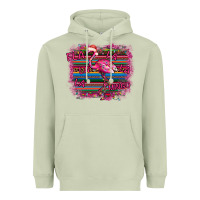 Matcha Flamingo Christmas Heavyweight Hoodie - Bettercallsaul