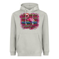 Moon Dust Flamingo Christmas Heavyweight Hoodie - Bettercallsaul