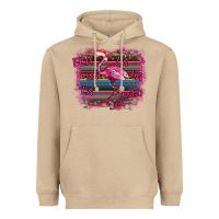 Mushroom Flamingo Christmas Heavyweight Hoodie - Bettercallsaul
