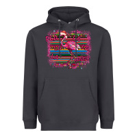 Smoke Flamingo Christmas Heavyweight Hoodie - Bettercallsaul
