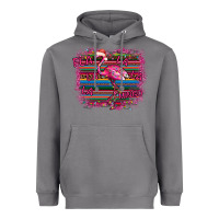 Storm Flamingo Christmas Heavyweight Hoodie - Bettercallsaul