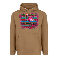 Toasted Coconut Flamingo Christmas Heavyweight Hoodie - Bettercallsaul