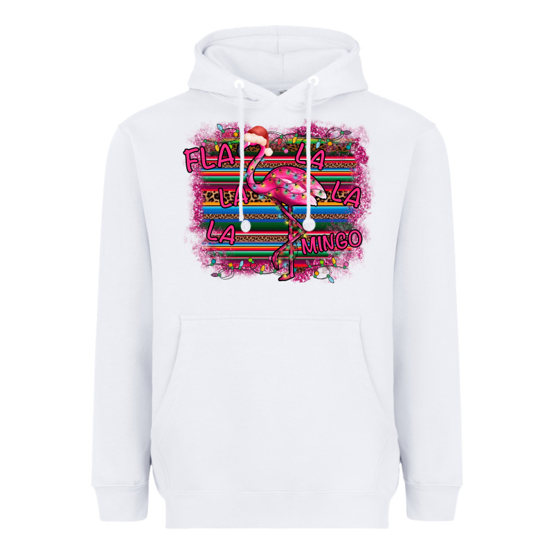 Flamingo Christmas Heavyweight Hoodie by Bettercallsaul | Teevron