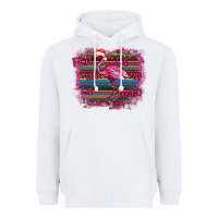 White Flamingo Christmas Heavyweight Hoodie - Bettercallsaul