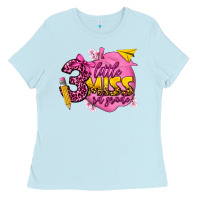 Baby Blue little miss 3 rd grade Ladies Tee - texasbilliewilder