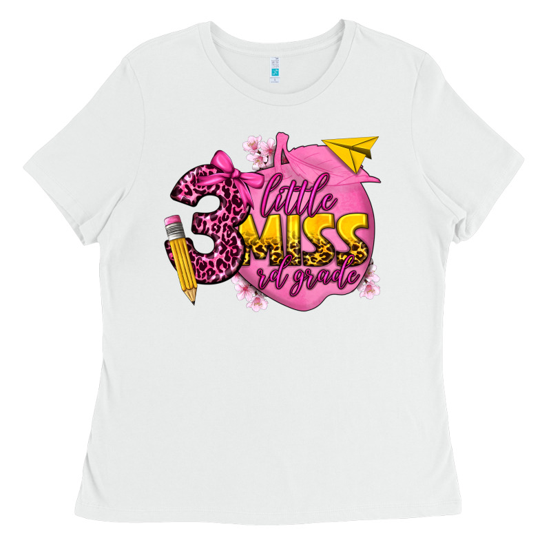 Little Miss 3 Rd Grade Ladies Tee by texasbilliewilder | Teevron