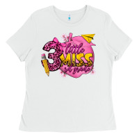 White little miss 3 rd grade Ladies Tee - texasbilliewilder