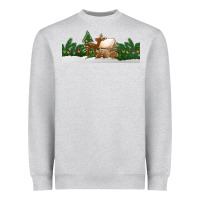 Heather Grey Christmas cookie jar Heavyweight Sweatshirt - Jasminsmagicworld