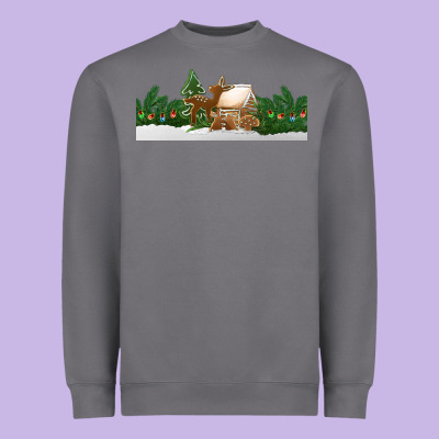 Christmas Cookie Jar Heavyweight Sweatshirt Designed By Jasminsmagicworld