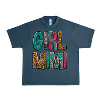 Midnight Navy girl mimi Urban Heavy Tee - NancyCooperArtShop