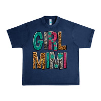 Navy girl mimi Urban Heavy Tee - NancyCooperArtShop