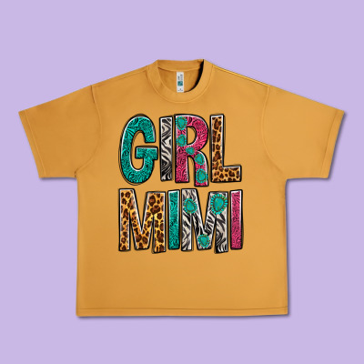 Girl Mimi Urban Heavy Tee Designed By Nancycooperartshop