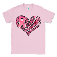 Bubblegum Pink breast cancer awareness heart Classic Tee - Jasminsmagicworld