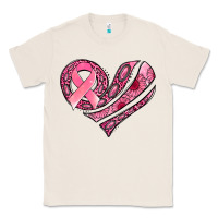 Natural breast cancer awareness heart Classic Tee - Jasminsmagicworld