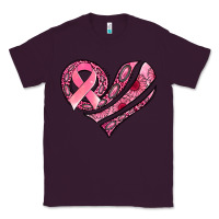 Plum breast cancer awareness heart Classic Tee - Jasminsmagicworld