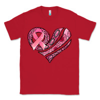 Red breast cancer awareness heart Classic Tee - Jasminsmagicworld