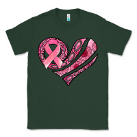 Sports Green breast cancer awareness heart Classic Tee - Jasminsmagicworld