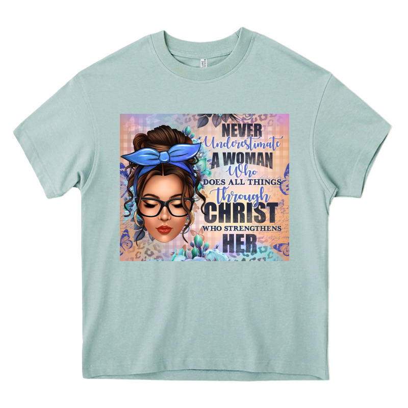 Never Underestimate A Woman Who Does All Things Th Heavy Core Tee by texasbilliewilder | Teevron