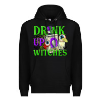 Black Drink Up Witches Premium Hoodie - texasbilliewilder