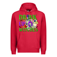 Cardinal Drink Up Witches Premium Hoodie - texasbilliewilder