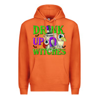 Carrot Drink Up Witches Premium Hoodie - texasbilliewilder