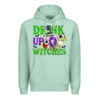 Seafoam Drink Up Witches Premium Hoodie - texasbilliewilder