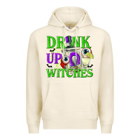 Tofu Drink Up Witches Premium Hoodie - texasbilliewilder