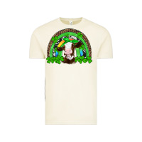 Vintage Arctic st patricks cow rainbow Vintage Tee - Artiststas