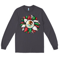 Smoke Christmas sunflower Mexican flag Long Sleeve Tee - JahusDesignShop