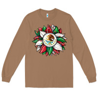 Toasted Coconut Christmas sunflower Mexican flag Long Sleeve Tee - JahusDesignShop